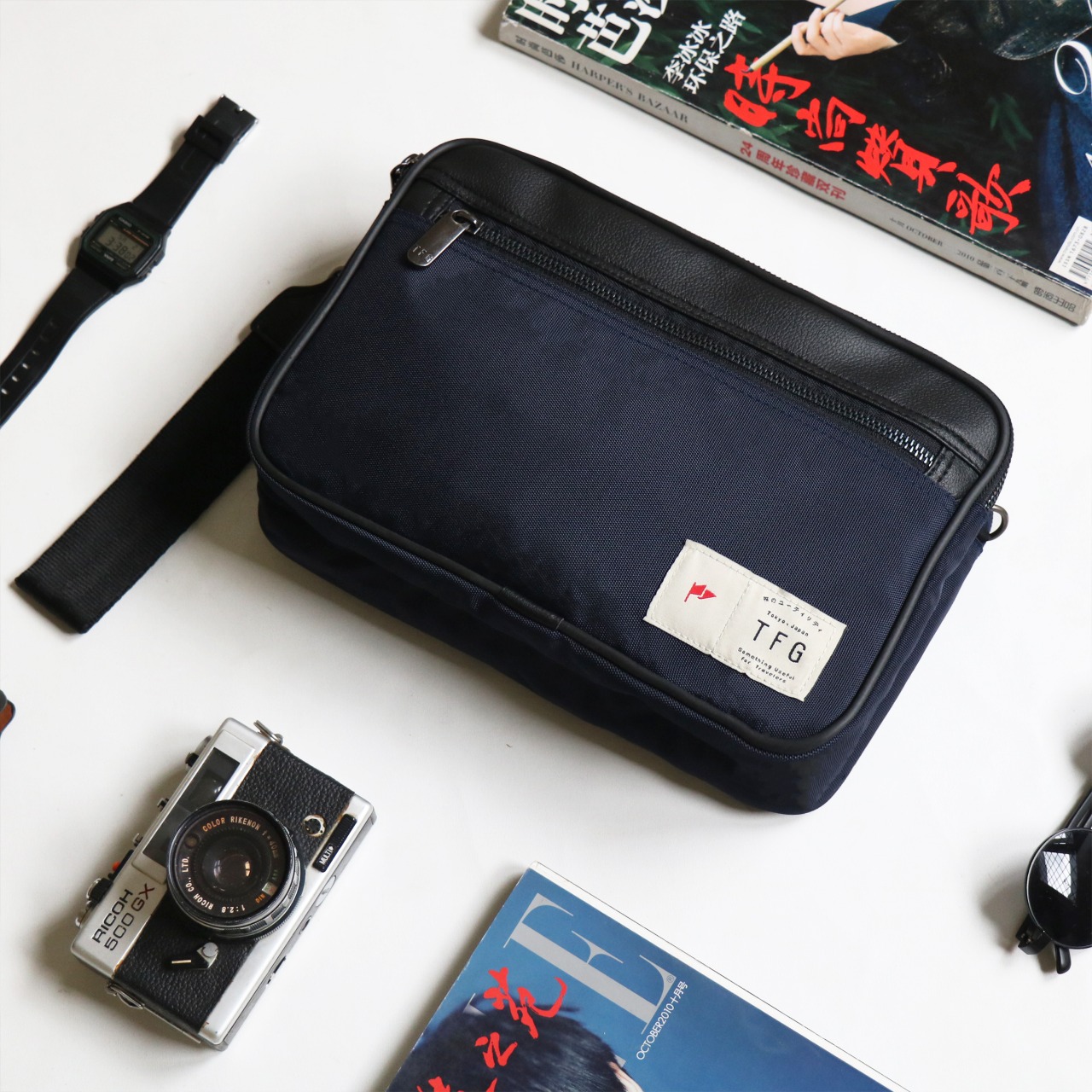 Pouch Bold 417 Blue