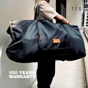 tas lipat traveling Taylor Fine Goods Super 323 Tote Bag Foldable Super 323 Black
