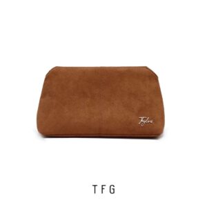 tas pesta mewah dan elegan terbaru Sienna Suede Taylor Fine Goods Taylor's Clutch Sienna Suede